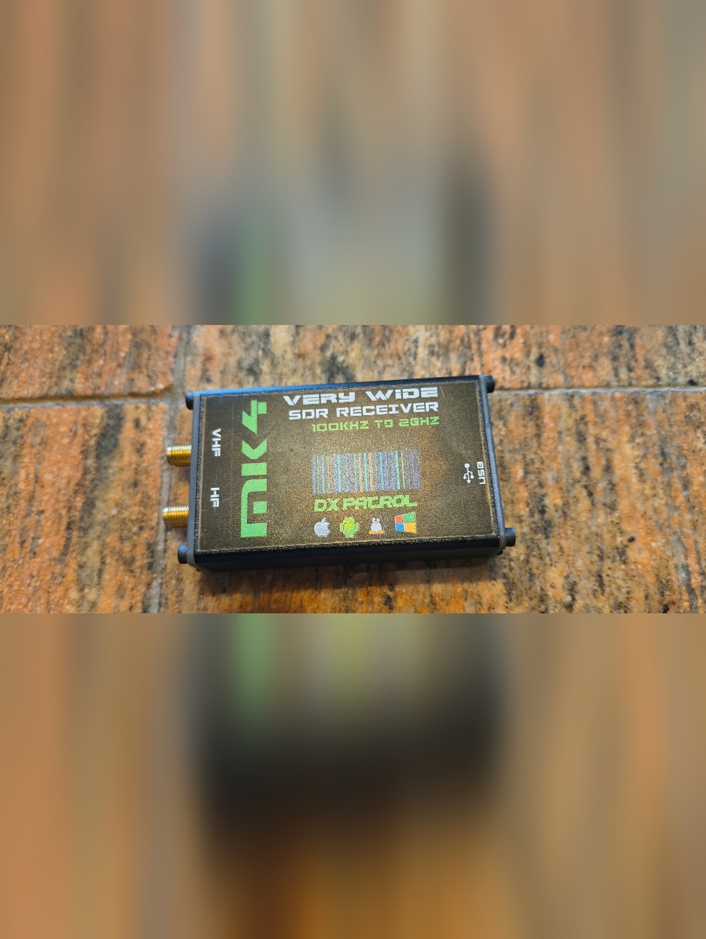 DX Patrol MK4 SDR receiver 100kHz 2Ghz + prea